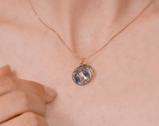 Anhänger Sternzeichen "Zwillinge" Rotgold 585 Art. Nr. 035701