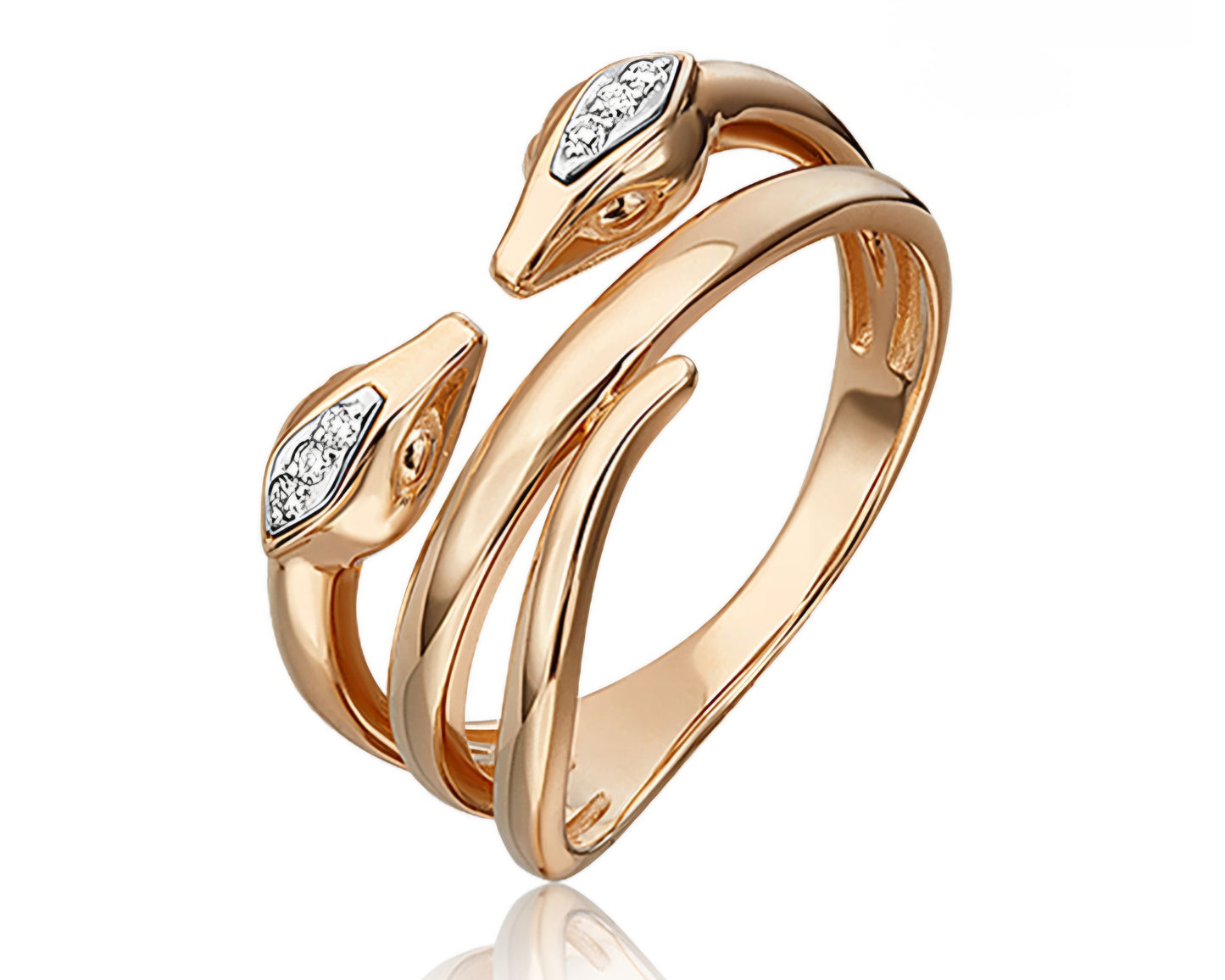 Ring mit Brillanten Rotgold 585 Art. Nr. 01-5499-00-101-1111 P