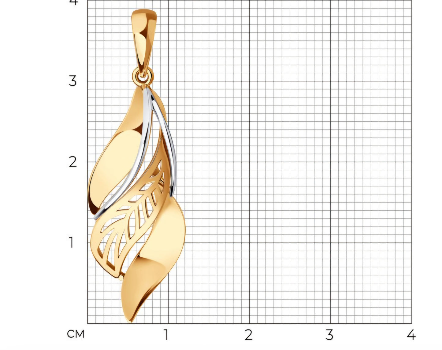 Anhänger Russisches Rotgold 585 Art. Nr. 036014
