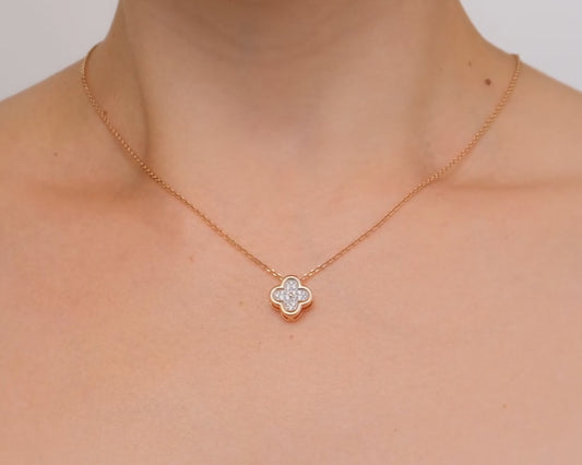 Anhänger mit Zirkonia Rotgold 585 Art. Nr. 03-3636-00-401-1110 P