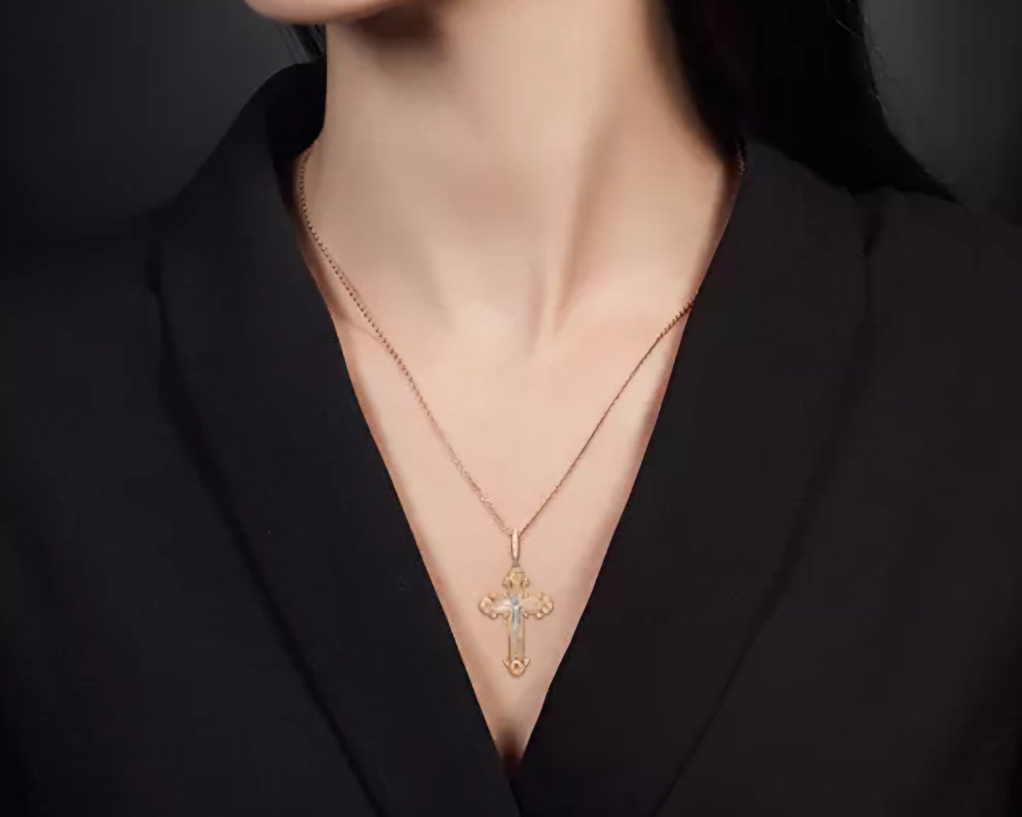 Goldkreuz Rotgold 585 Art. Nr. 03-3160-00-000-1111 P