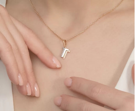 Anhänger mit Zirkonia Rotgold 585 Art. Nr. 03-3418-T-401-1111 P