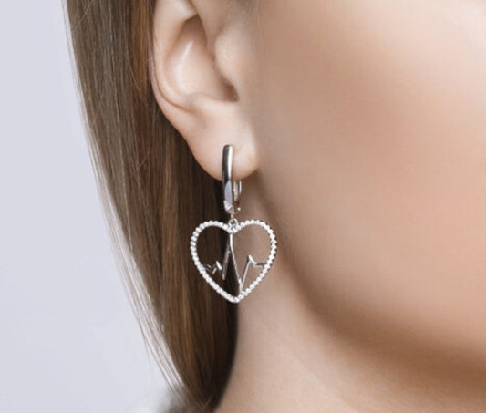 Silber Ohrringe mit Zirkonia Art. Nr. 94023918