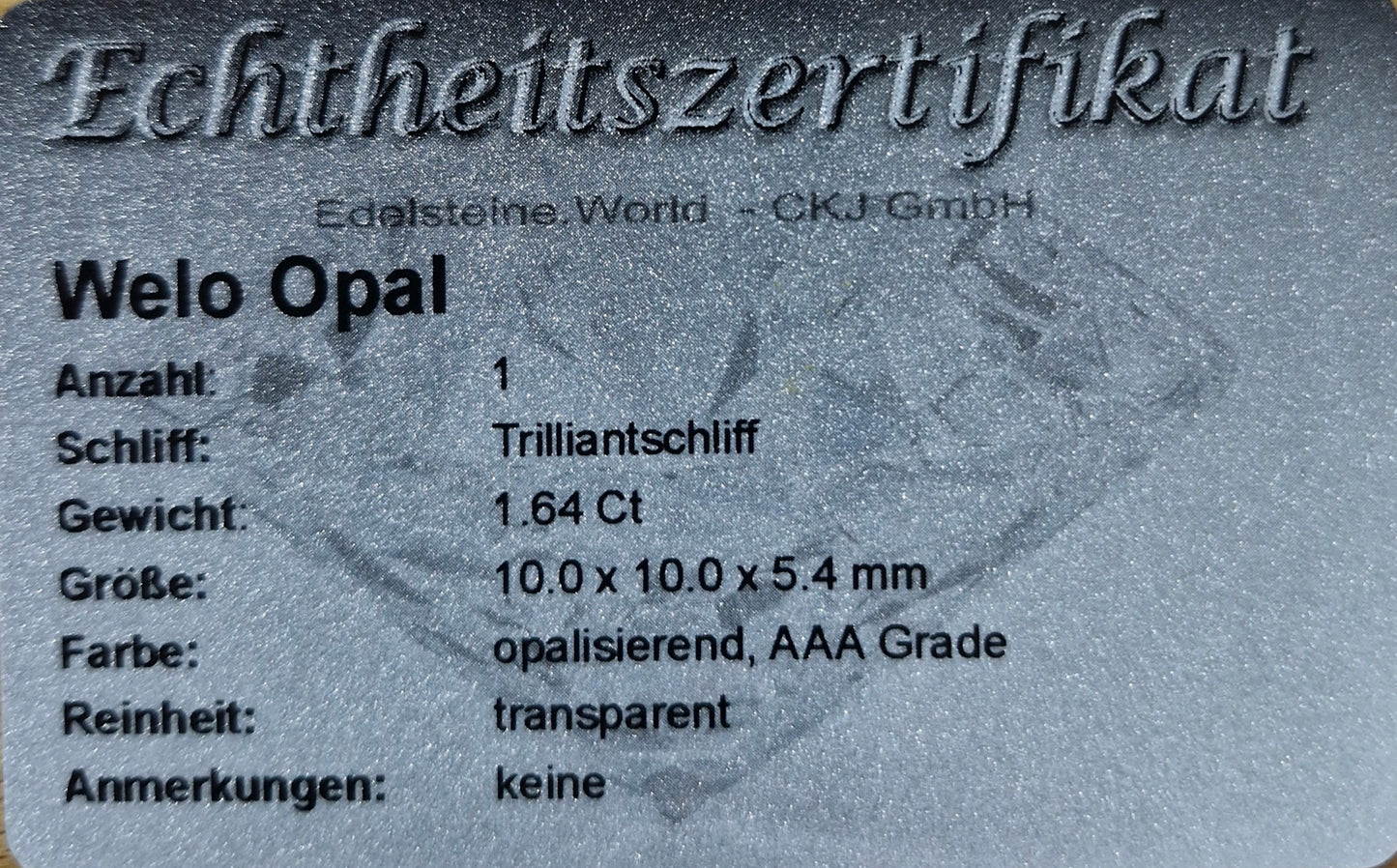 Welo Opal 10 x 10 mm 1.64 Ct