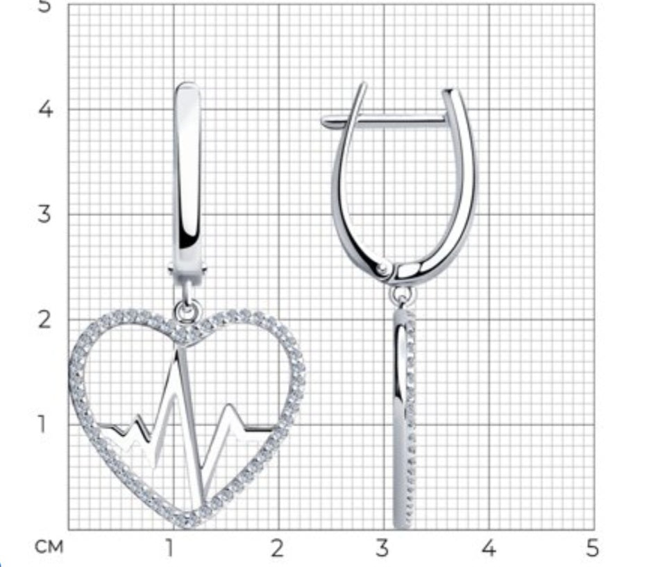 Silber Ohrringe mit Zirkonia Art. Nr. 94023918