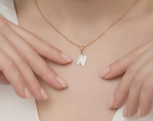 Anhänger mit Zirkonia Rotgold 585 Art. Nr. 03-3419-N-401-1111 P