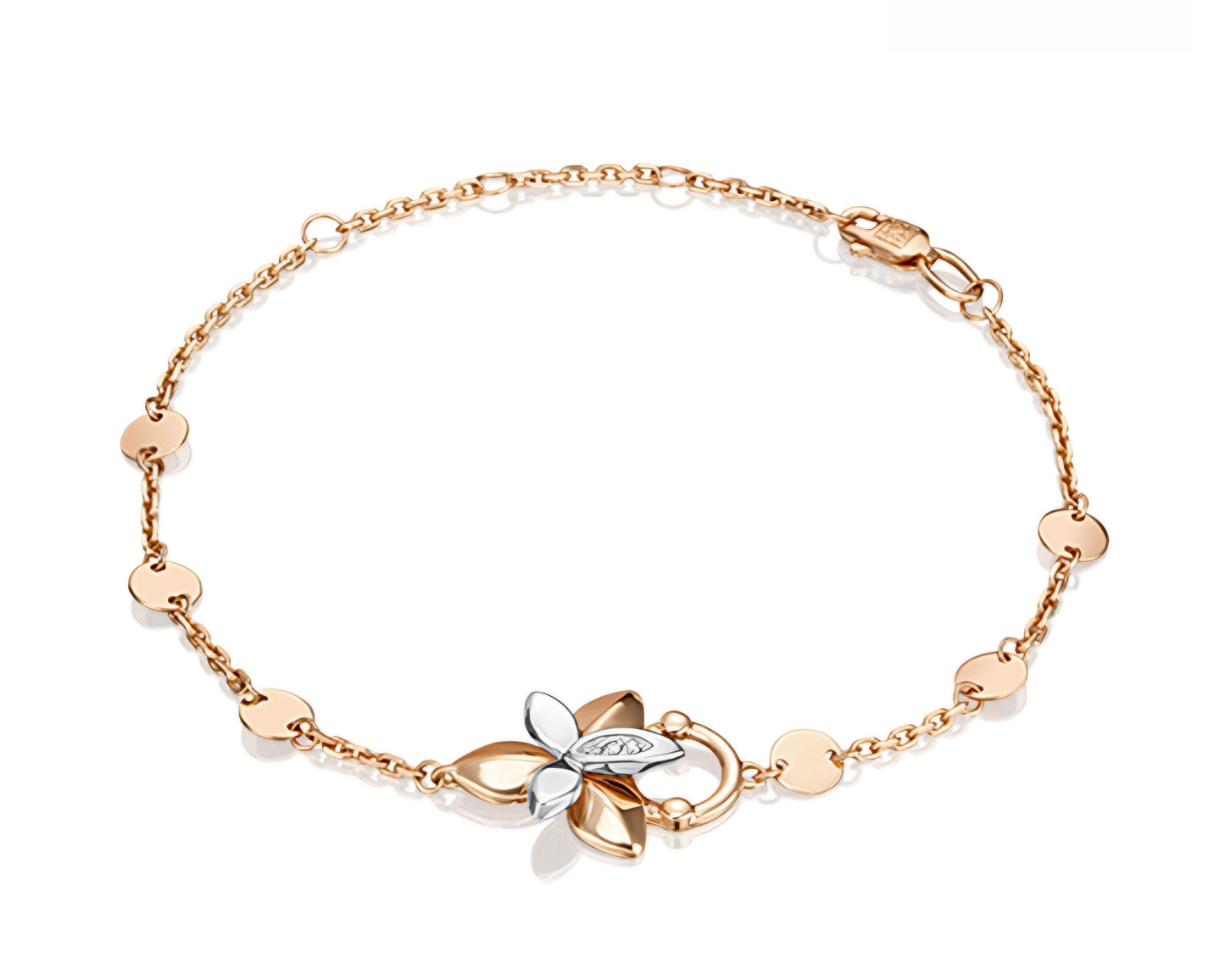 Armband mit Brillant Rotgold 585 Art. Nr. 05-0732-00-1101-1111 P