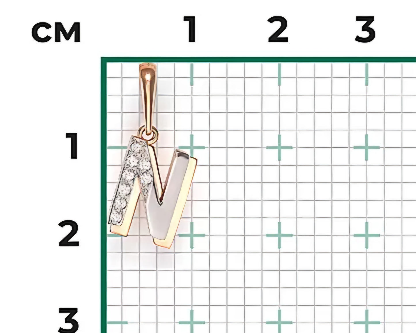 Anhänger mit Zirkonia Rotgold 585 Art. Nr. 03-3419-N-401-1111 P