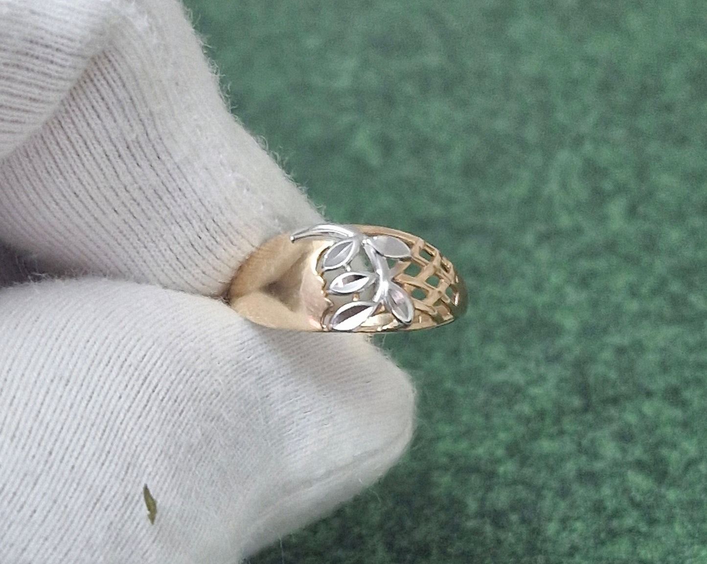 Ring Russisches Rotgold 585  Art. Nr 018082
