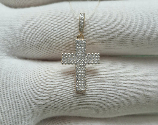 Goldkreuz Russisches Rotgold 585 Art. Nr. 036458