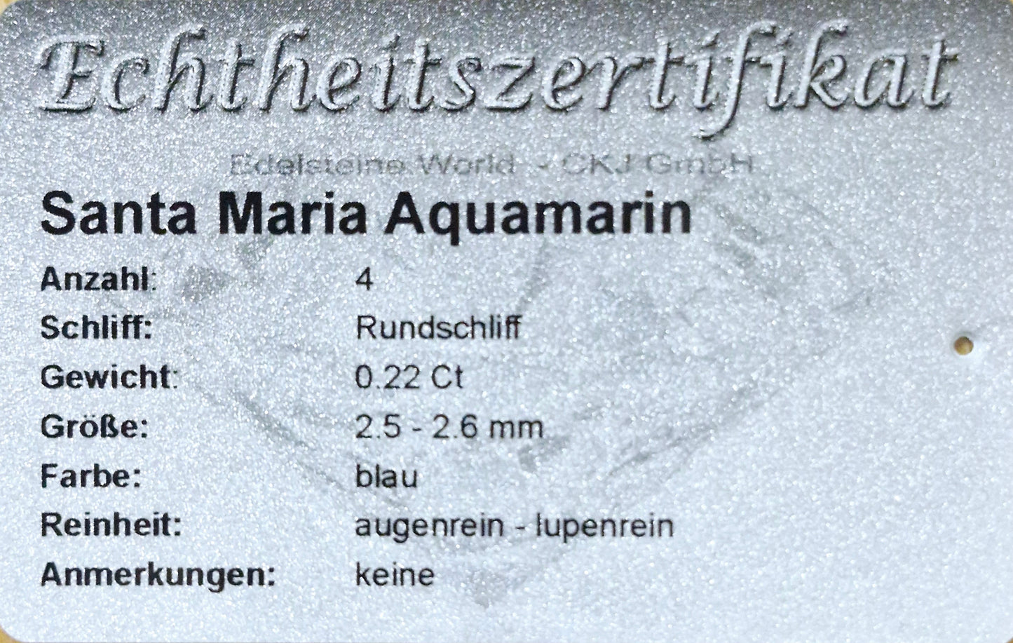 Ohrringe mit Aquamarin und Brillanten Rotgold 585 Art. Nr. 1025A