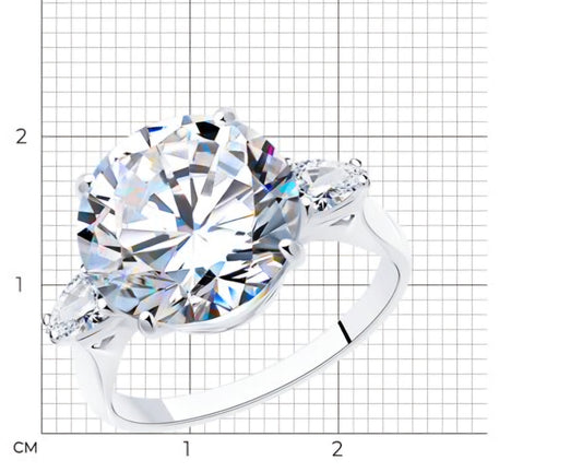 Silber Ring mit Zirkonia Art. Nr. 94012076