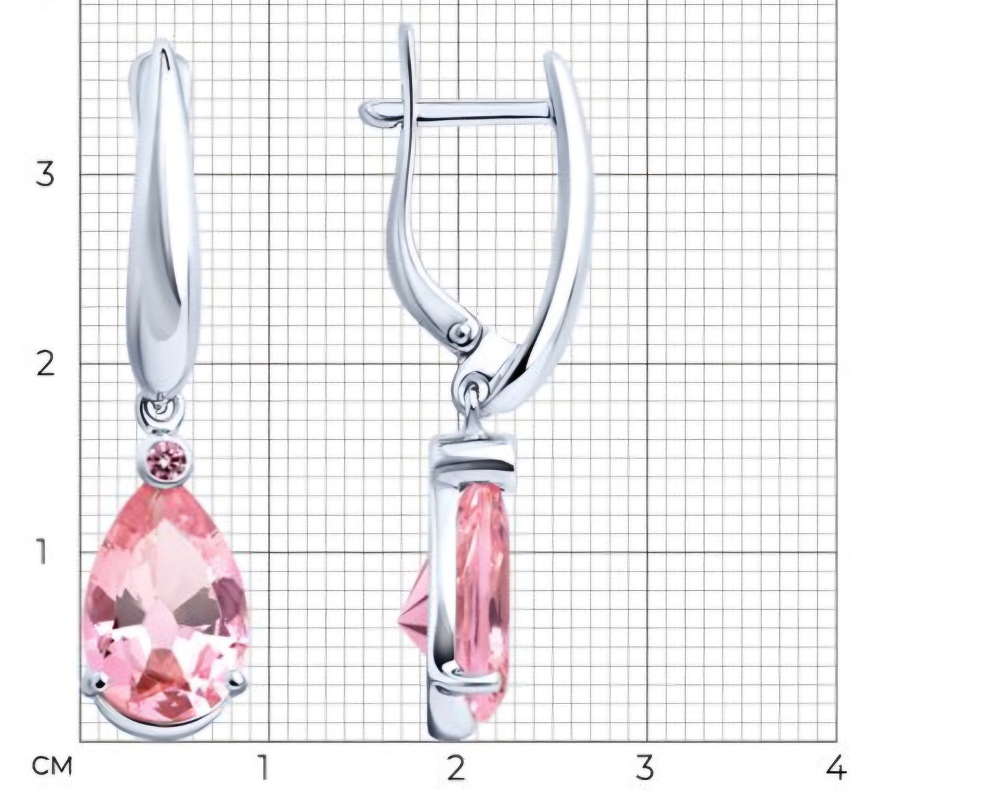 Silber Ohrringe mit Zirkonia Art. Nr. 94023260