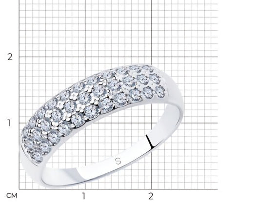 Silber Ring mit Zirkonia Art. Nr. 94010062