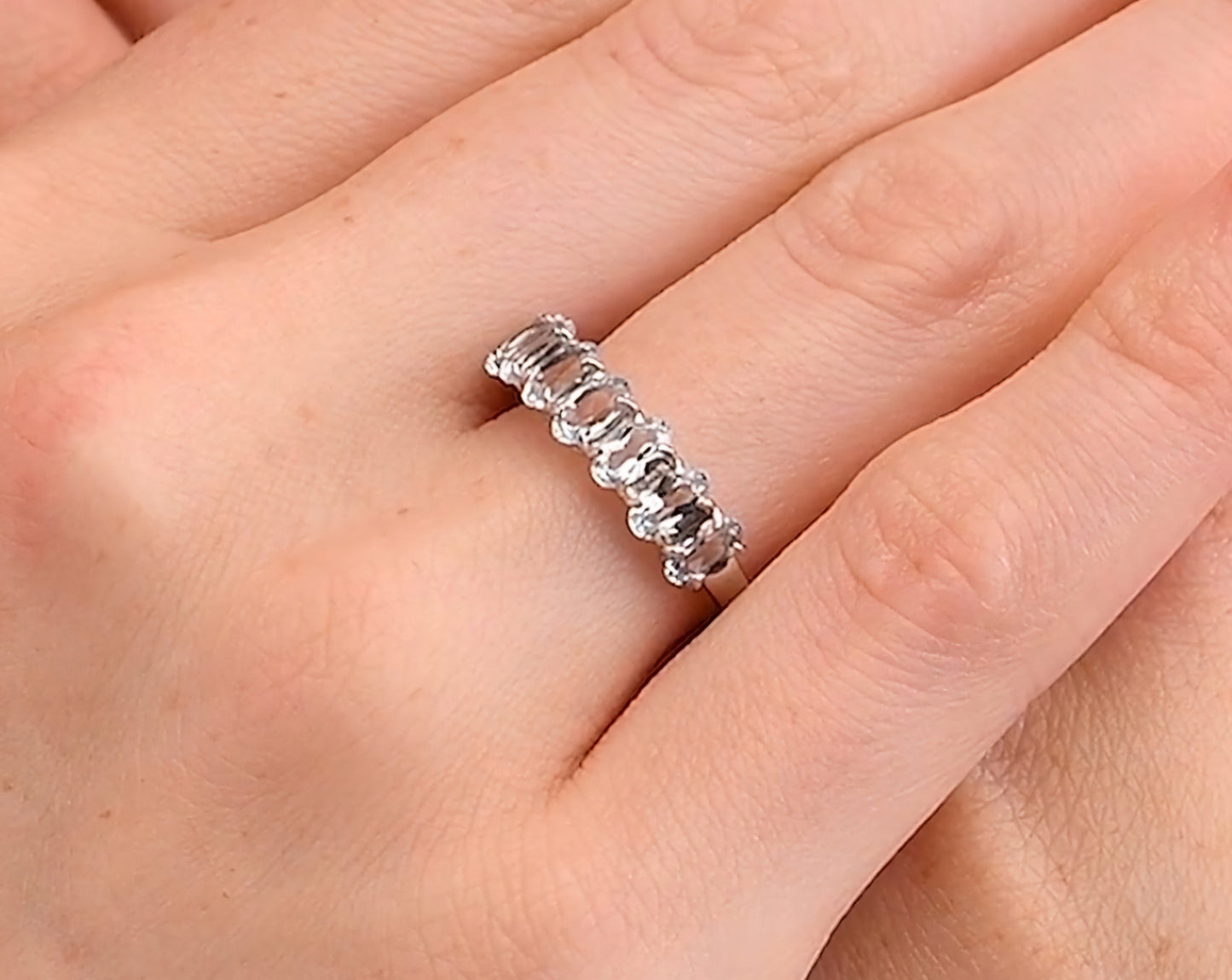 Silber Ring mit Sky Blue Topas Art. Nr. 92010892