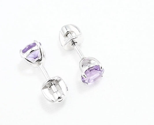 Silber Ohrstecker  mit Amethyst Art. Nr. 92021089