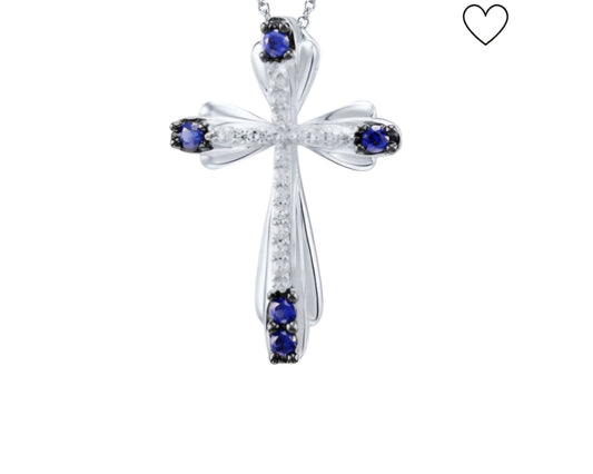 Silber Kreuz mit Zirkonia Art. Nr. 940390067