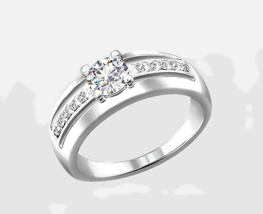 Silber Ring mit Zirkonia Art. Nr. 94010517