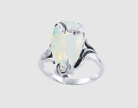 Silber Ring mit Mondstein Art. Nr. 15229