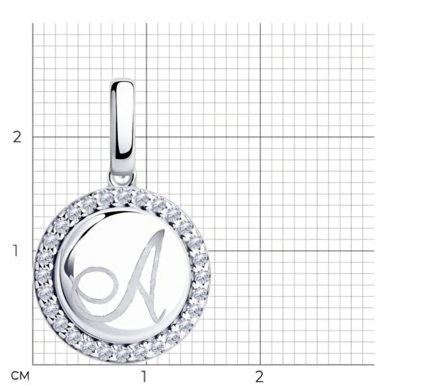 Silber Anhänger mit Zirkonia Art. Nr. 94032651
