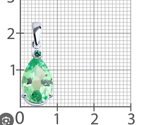 Silber Anhänger mit Zirkonia Art. Nr. 94032228