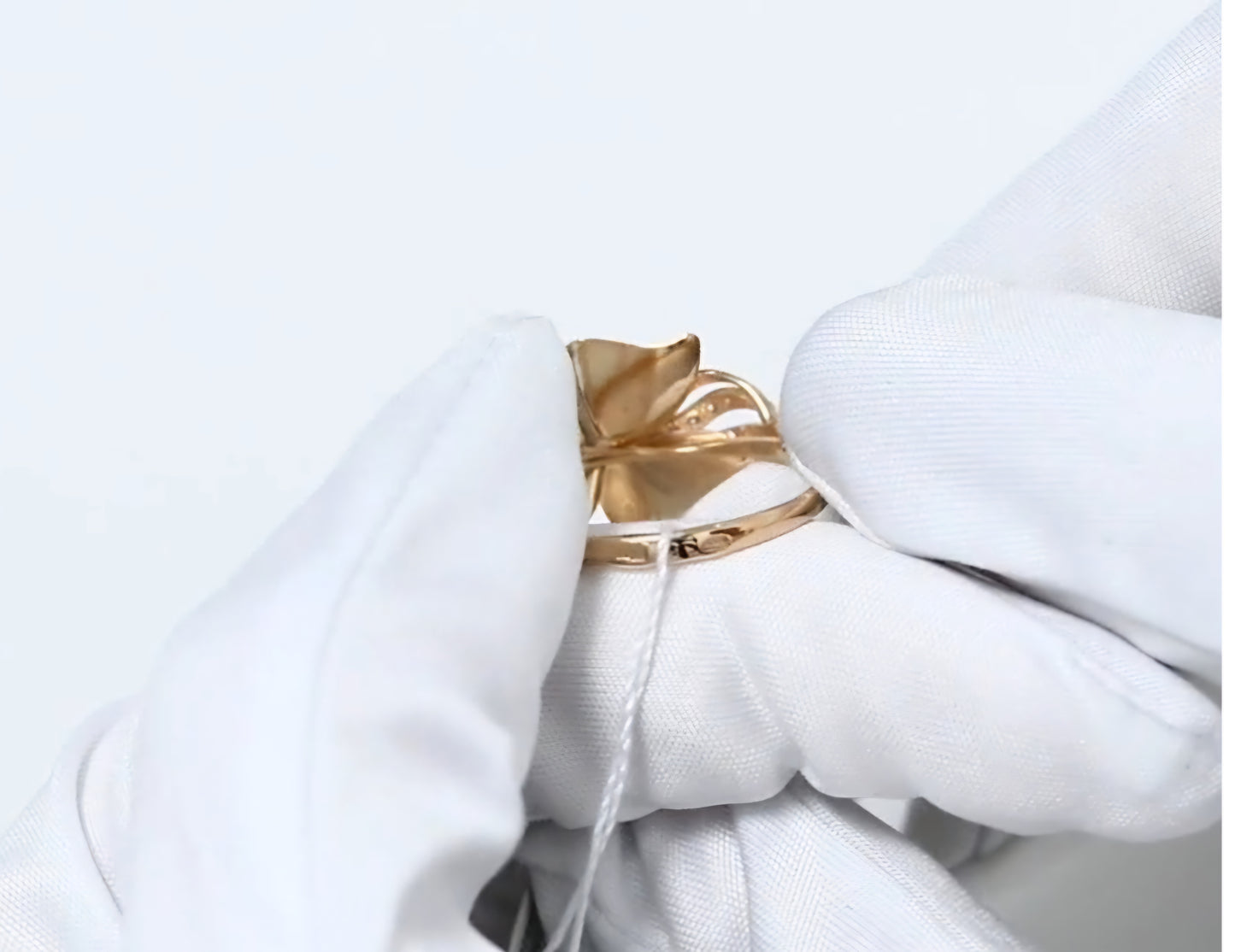Ring mit Zirkonia Rotgold 585 Art. Nr. 01-4991-00-401-1110 P