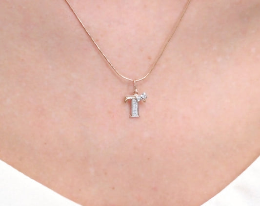 Anhänger mit Zirkonia Russisches Rotgold 585 Art Nr. 030666