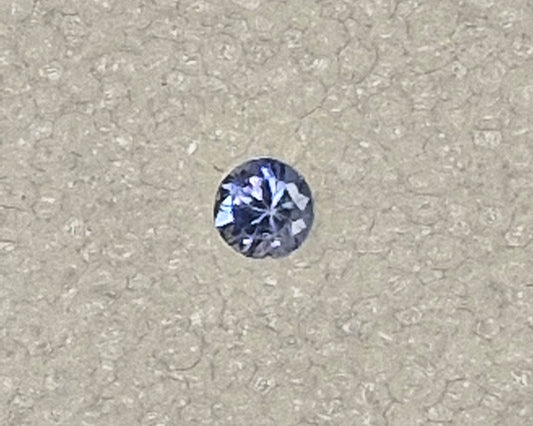 Ceylon Saphir 4 Stück 2,5 mm gesamt 0.30 Ct