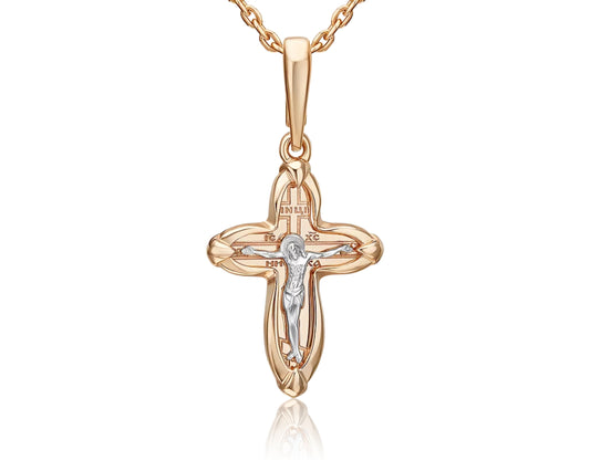 Goldkreuz Rotgold 585 Art. Nr. 03-3549-00-000-1111 P