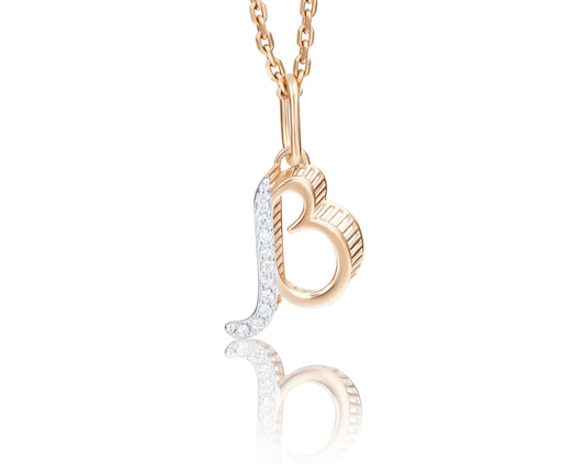 Anhänger mit Zirkonia Rotgold 585 Art. Nr. 03-2448-B-401-1110-03 P