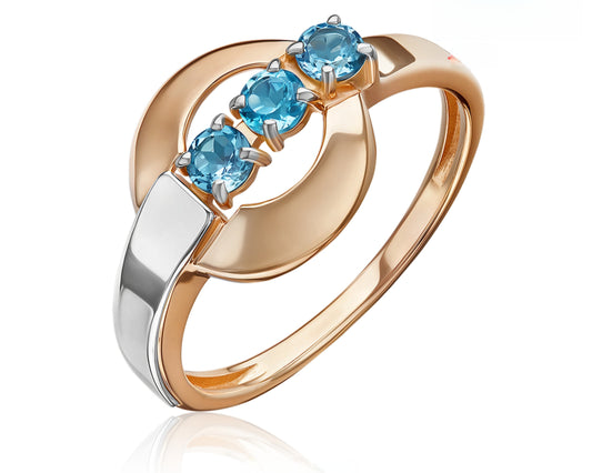 Ring mit Topas Rotgold 585 Art. Nr. 01-5837-00-201-1111 P