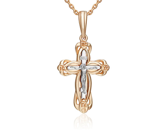 Goldkreuz Rotgold 585 Art. Nr. 03-3560-00-000-1111 P