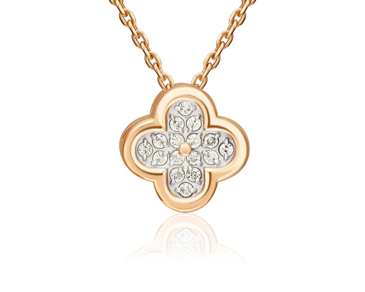 Anhänger mit Zirkonia Rotgold 585 Art. Nr. 03-3636-00-401-1110 P