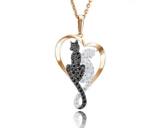 Anhänger mit Zirkonia Rotgold 585 Art. Nr. 03-1900-403-1110-24 P