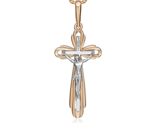 Goldkreuz Rotgold 585 Art. Nr. 03-3555-00-000-1111 P