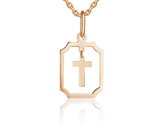 Anhänger Rotgold 585 Art. Nr. 03-3642-T-000-1110 P