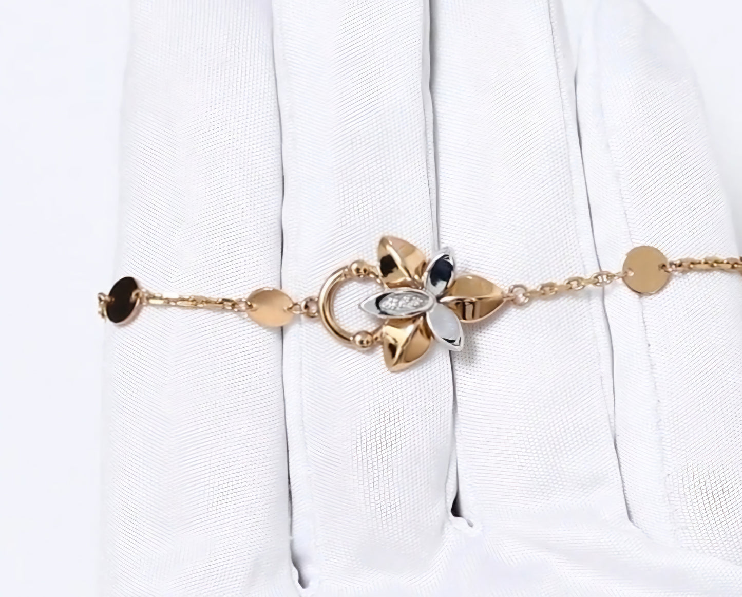 Armband mit Brillant Rotgold 585 Art. Nr. 05-0732-00-1101-1111 P