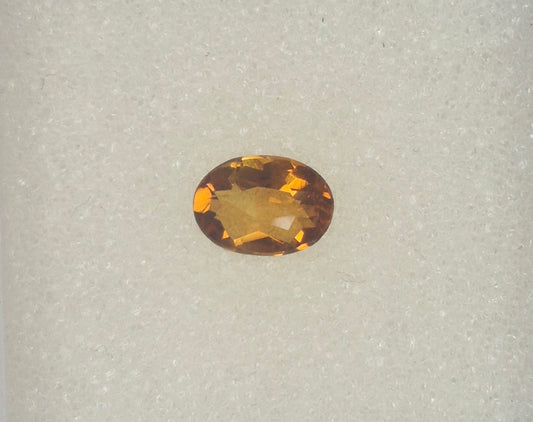 Madeira Citrin 8 x 6 mm 1.10 Ct