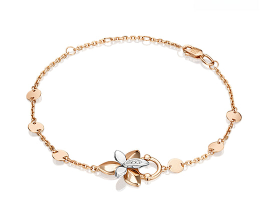 Armband mit Brillant Rotgold 585 Art. Nr. 05-0732-00-1101-1111 P